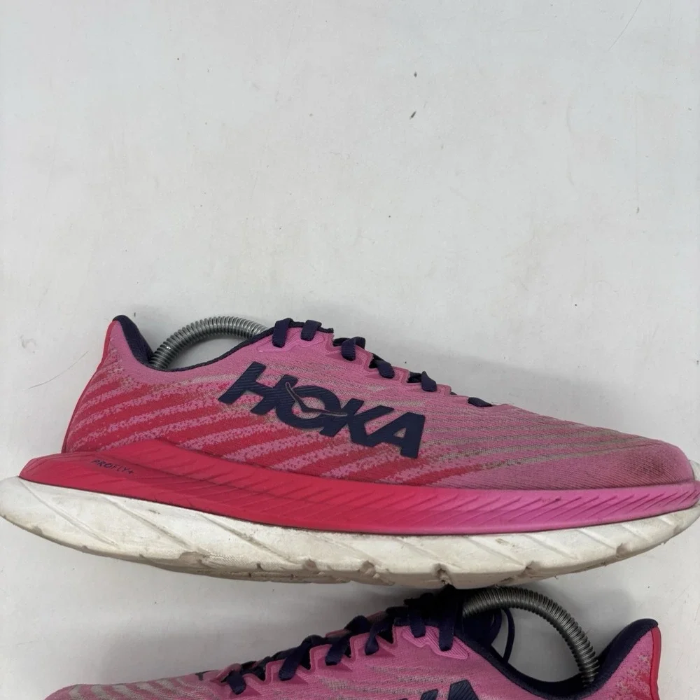 Hoka Mach 5 Shoes Womens 8.5 Castlerock Sneakers Comfort Running 1127894 BC STL